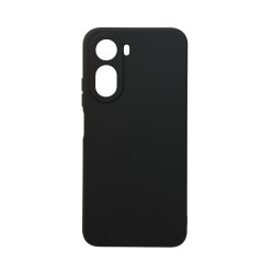 Capa de Silicone com Moldura de Câmera para Xiaomi Redmi A7 Pro Preto